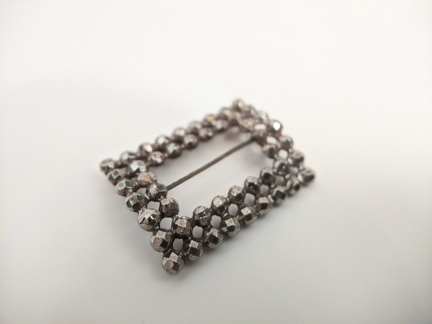 Victorian Cut Steel Buckle Choker
