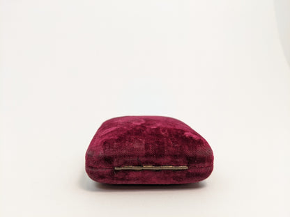 Ruby Red Victorian Velvet Box