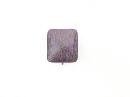 Purple Victorian Ring Box