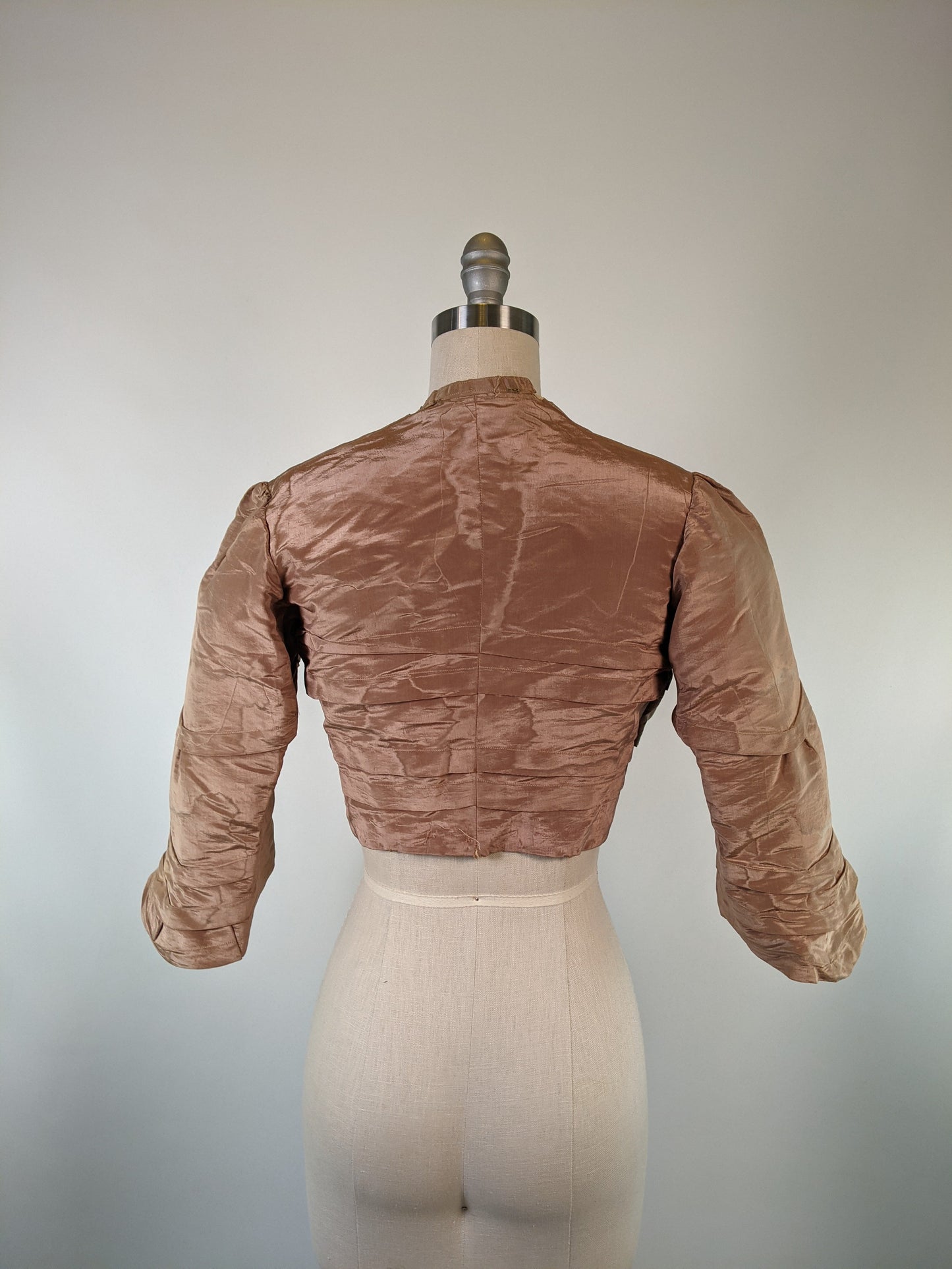Edwardian Moire Silk Bodice