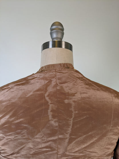 Edwardian Moire Silk Bodice