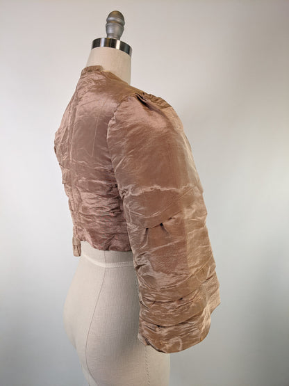 Edwardian Moire Silk Bodice