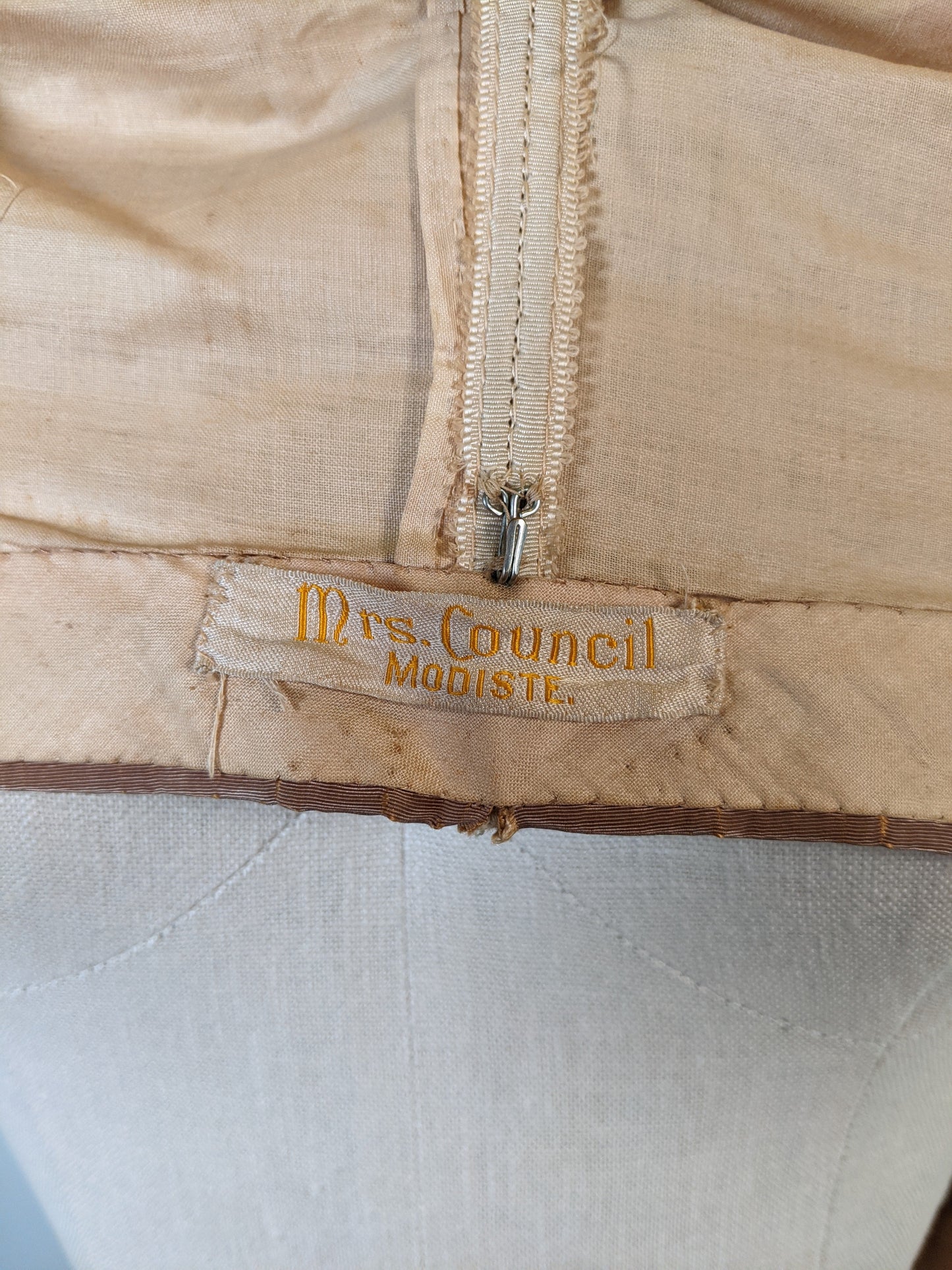 Edwardian Moire Silk Bodice
