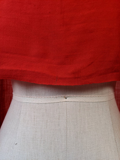 1910s-1920s Wool + Silk Scarf