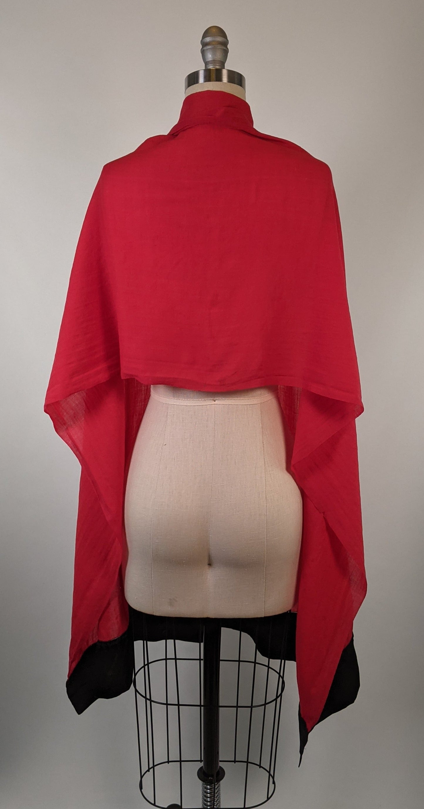 1910s-1920s Wool + Silk Scarf