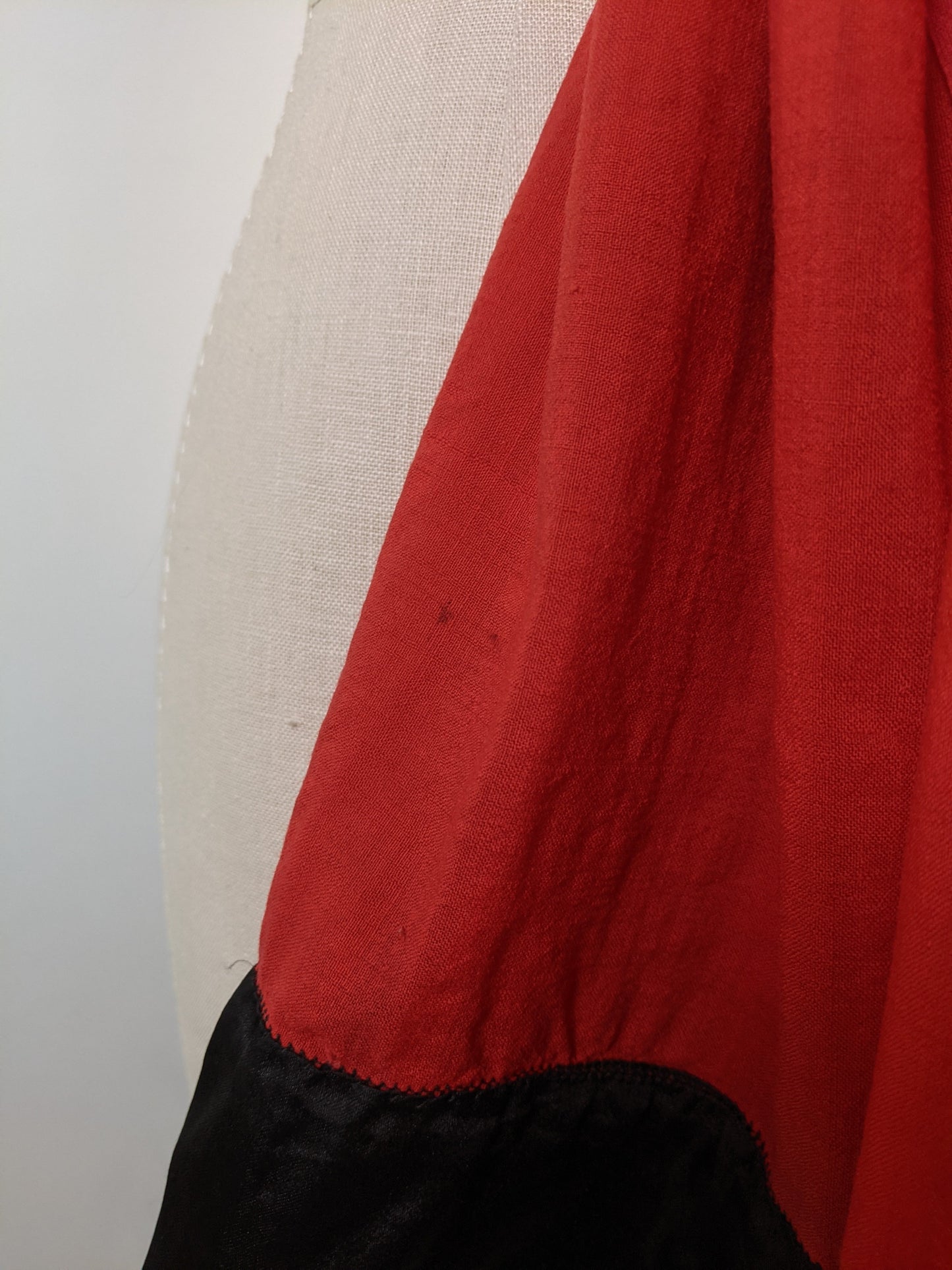 1910s-1920s Wool + Silk Scarf