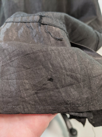 1910s Black Cotton Petticoat