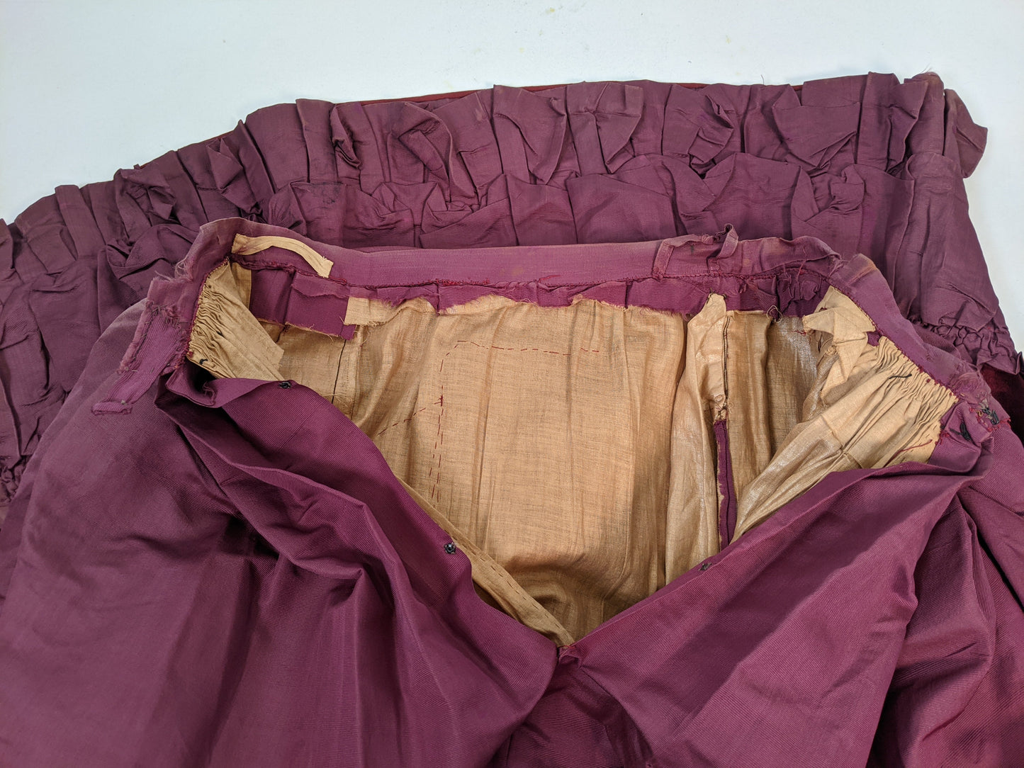 1880s Bustle Skirt