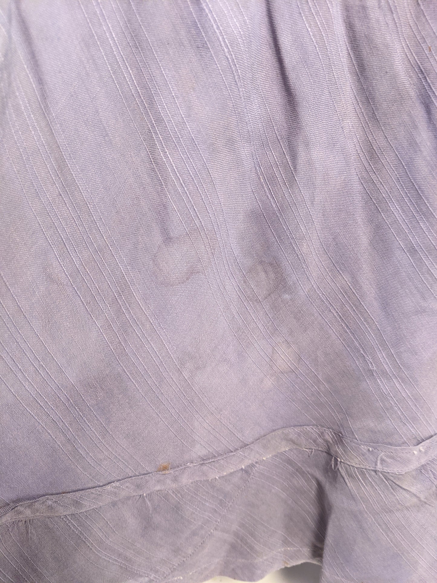 1900s Lilac Cotton Petticoat