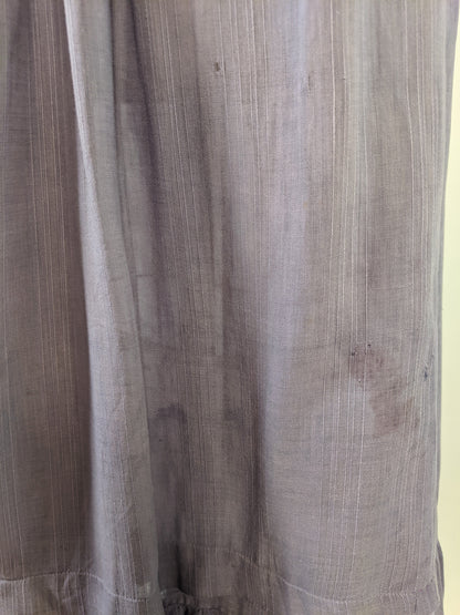 1900s Lilac Cotton Petticoat