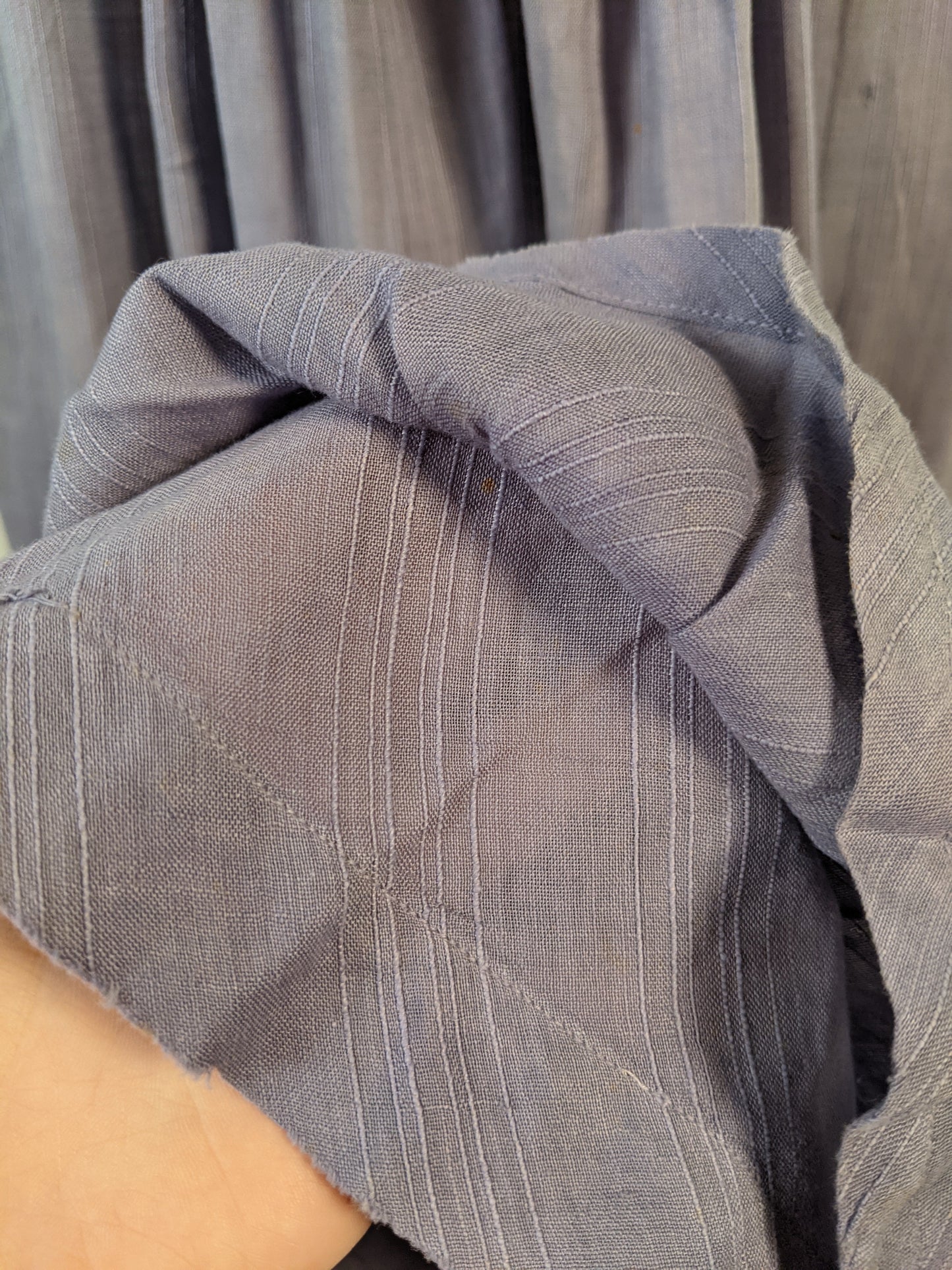 1900s Lilac Cotton Petticoat