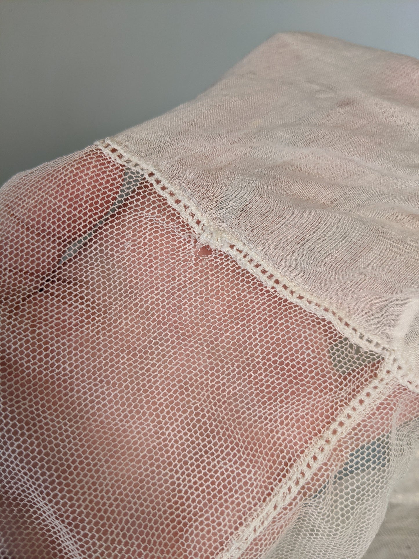 1900s Net Lace Camisole | 3/4 Sleeve