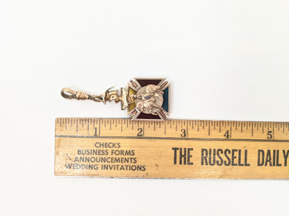Antique Knights of Pythias Pendant