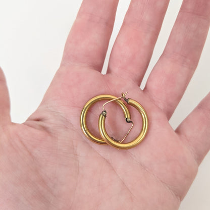 Victorian Hoop Earrings