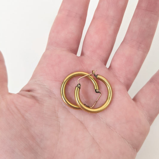 Victorian Hoop Earrings