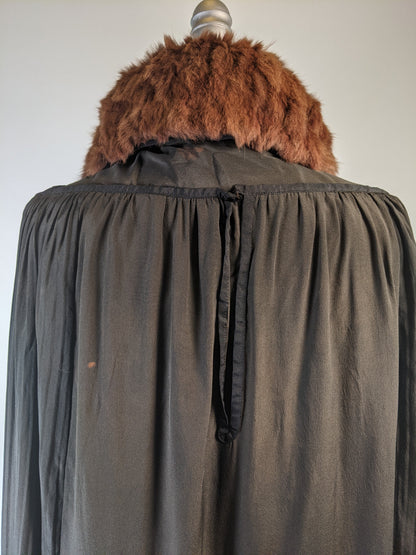 1924 Irene Castle Silk Cape