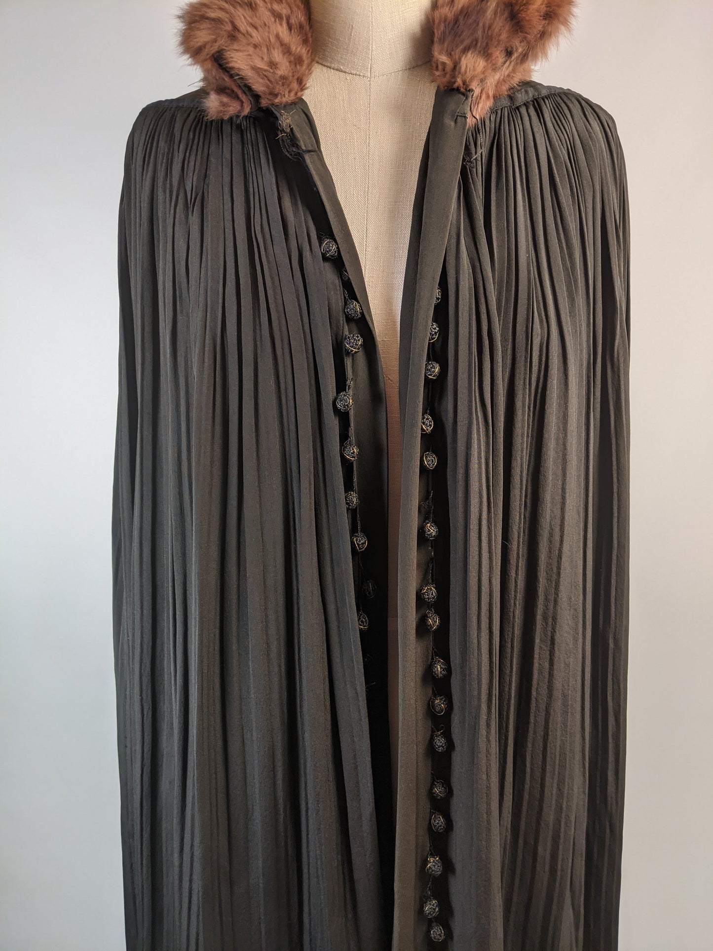 1924 Irene Castle Silk Cape