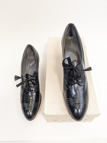 1940s Oxfords in Original Box | Approx Size 8