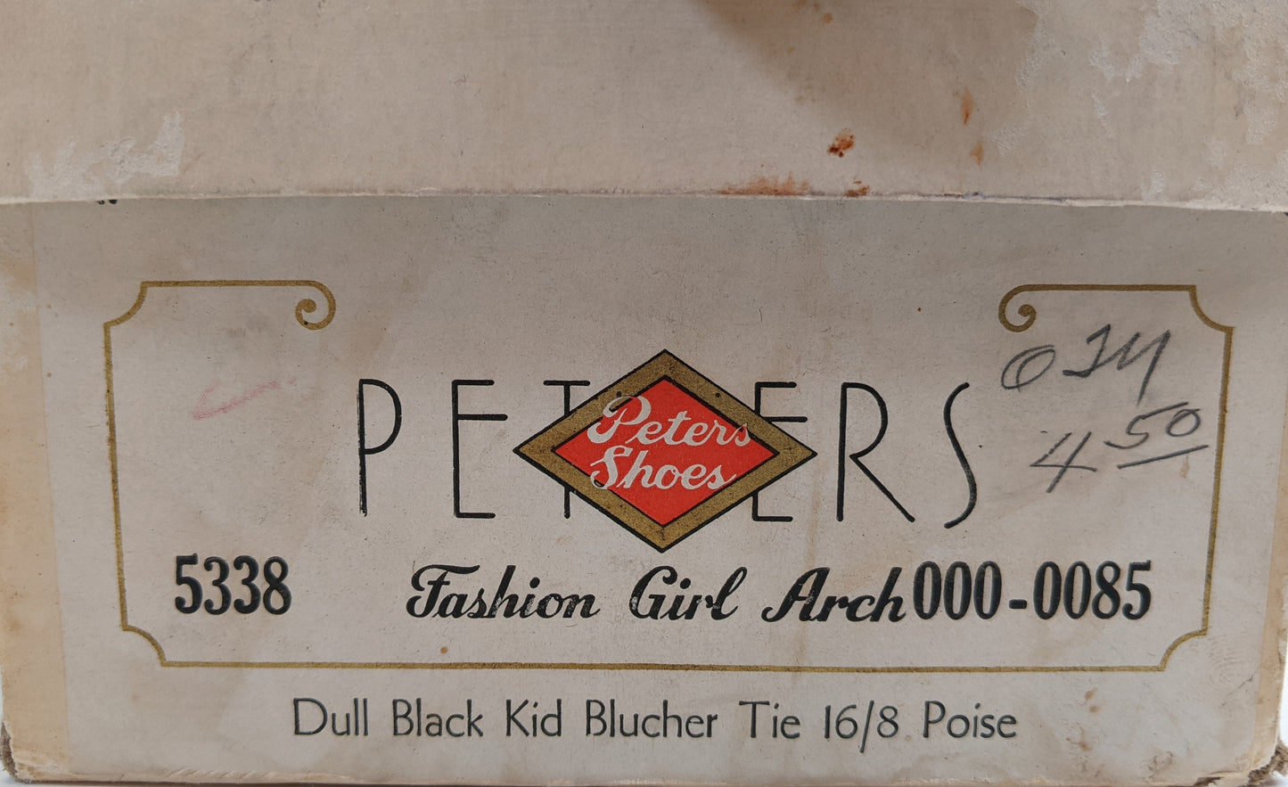 1940s Oxfords in Original Box | Approx Size 8