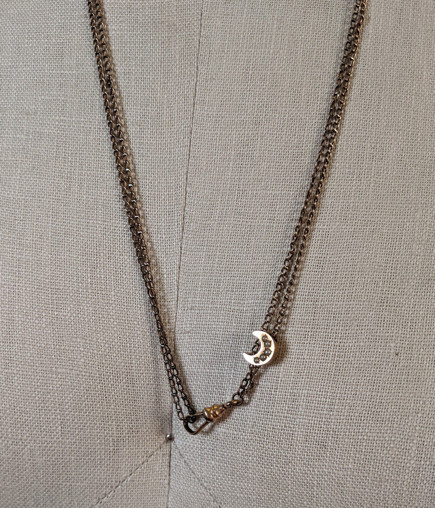 RESERVED | Crescent Moon Slide Chain