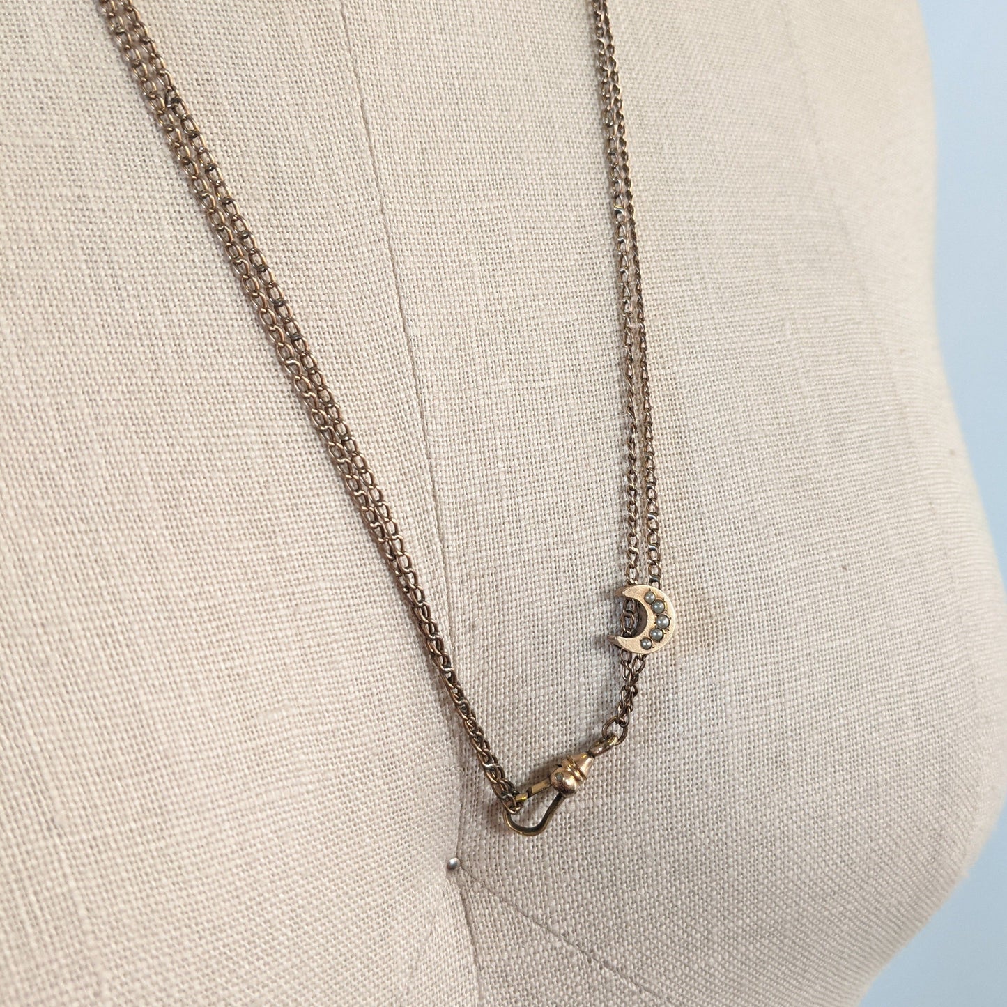 RESERVED | Crescent Moon Slide Chain