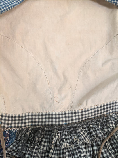 1860s Gingham Dress