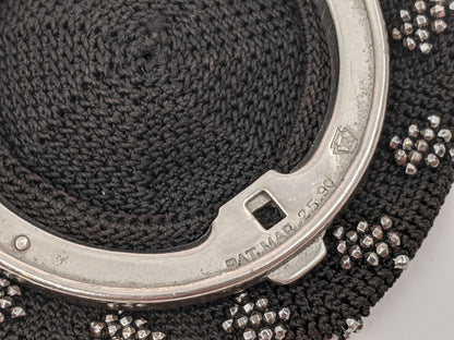 1890s Cut Steel Beaded Coin Purse