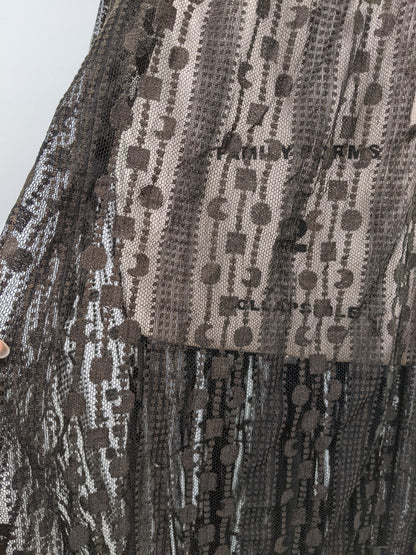 RESERVED | 1900s Crescent Moon Lace Skirt