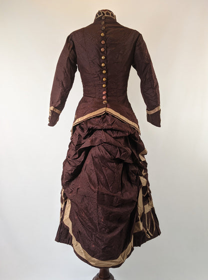 1870s Bustle Dress | Study Piece