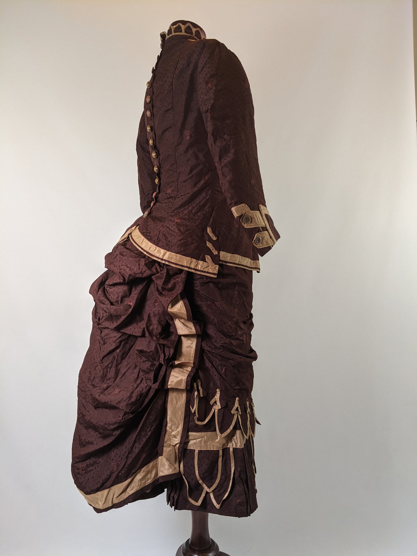 1870s Bustle Dress | Study Piece