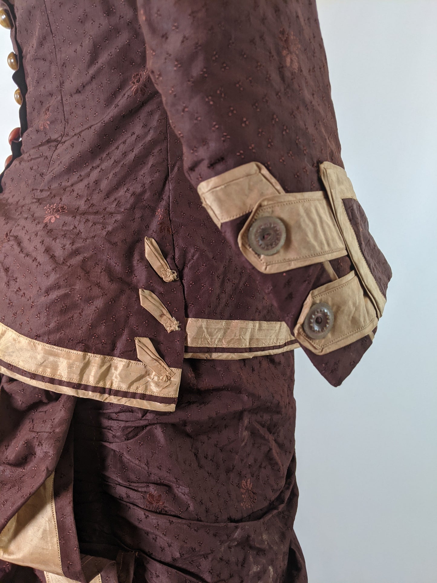 1870s Bustle Dress | Study Piece