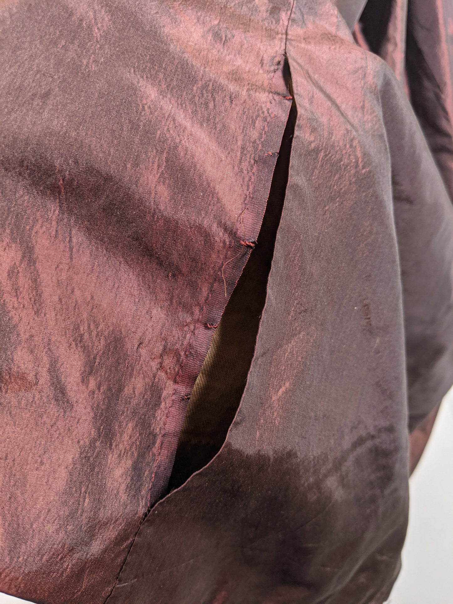 Late 1840s - 1850 Silk Gown