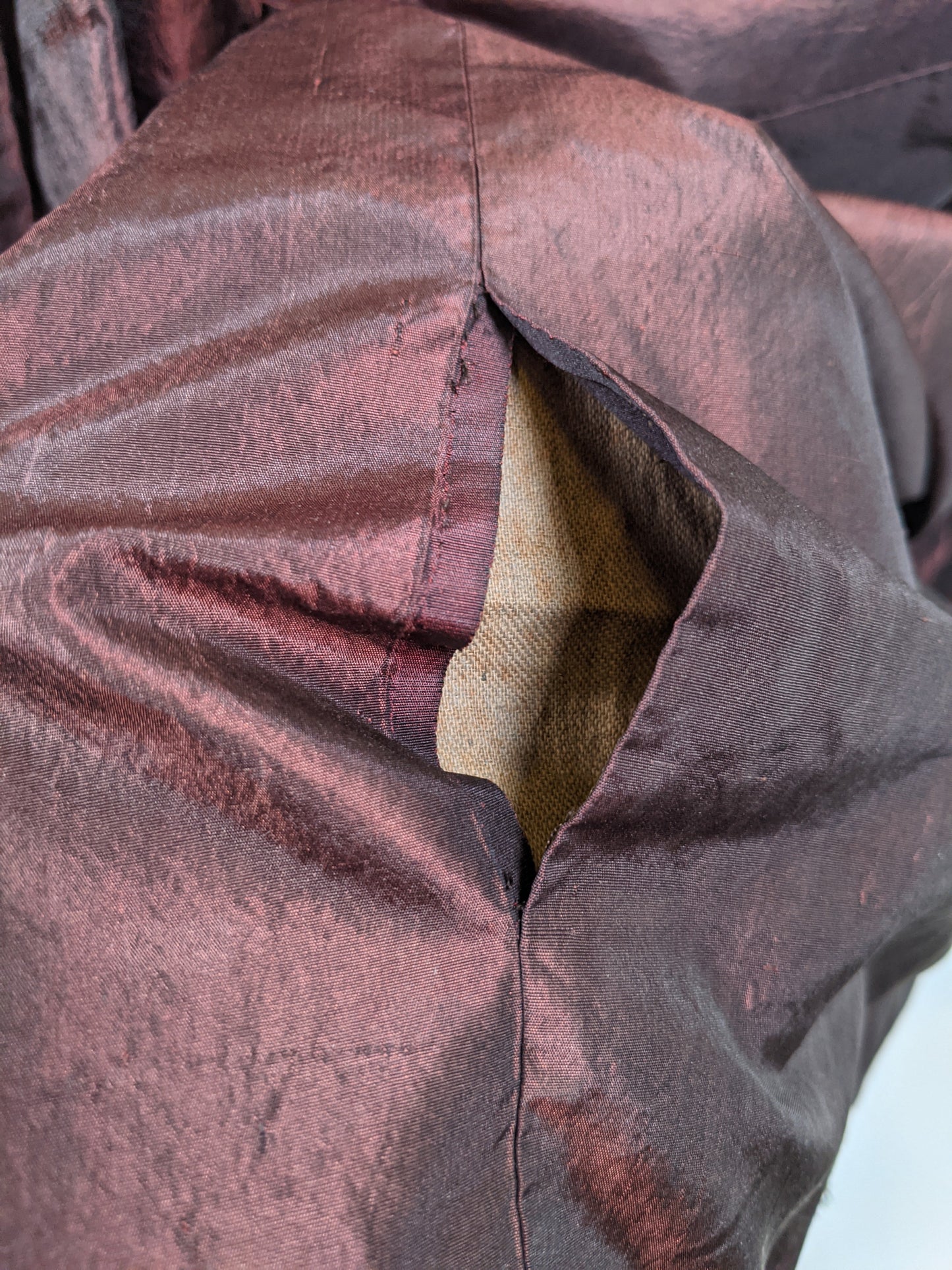 Late 1840s - 1850 Silk Gown