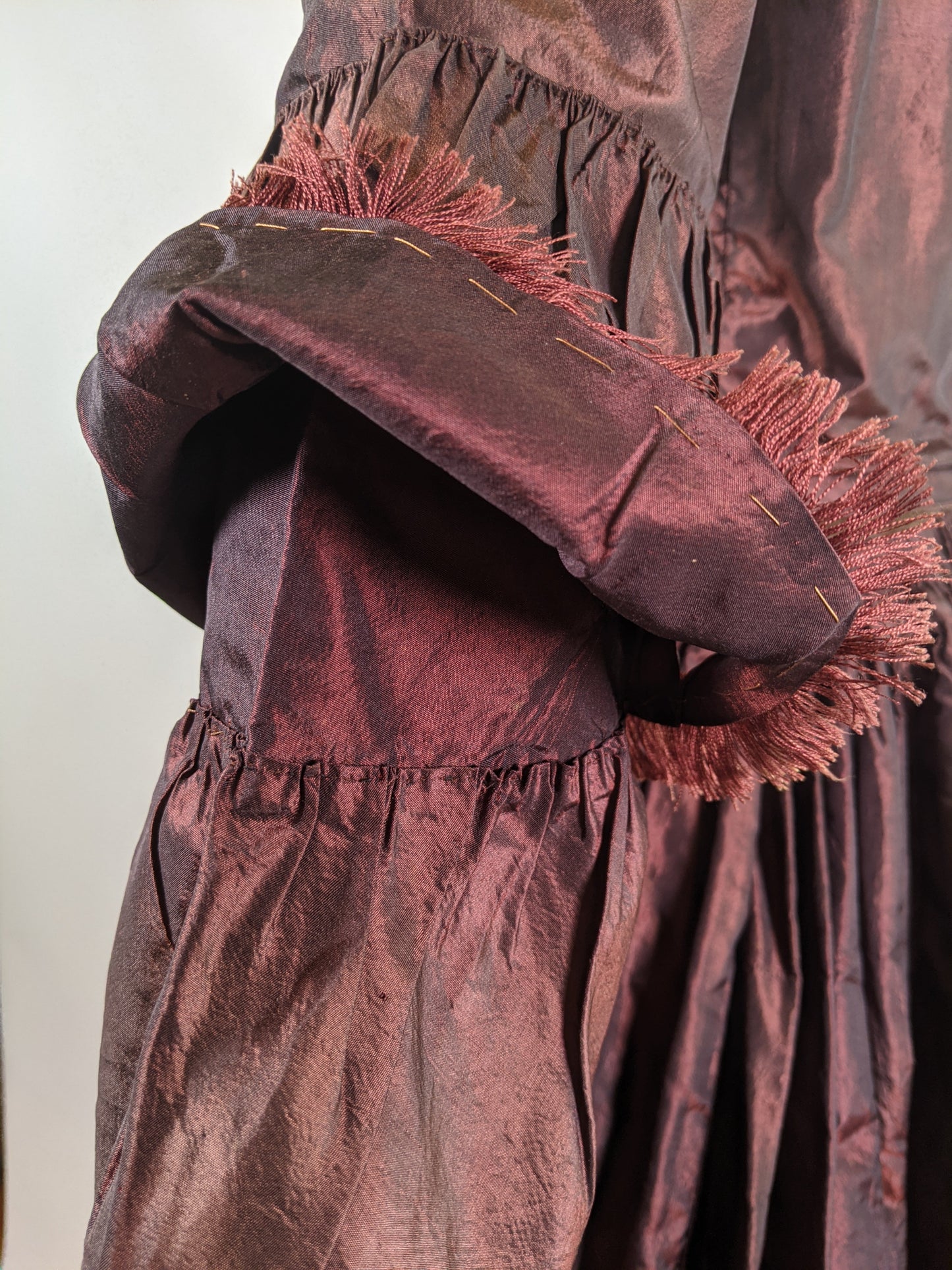 Late 1840s - 1850 Silk Gown