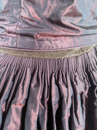 Late 1840s - 1850 Silk Gown