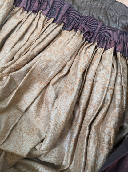 Late 1840s - 1850 Silk Gown