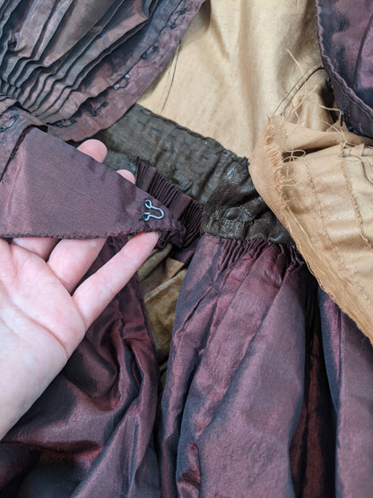 Late 1840s - 1850 Silk Gown