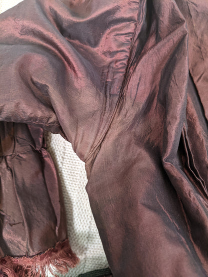Late 1840s - 1850 Silk Gown