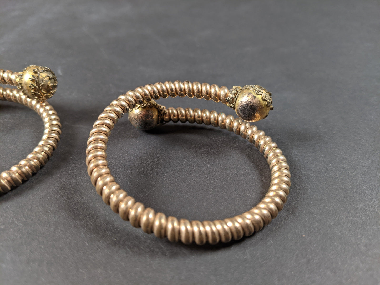 Pair of Victorian Bypass Bracelets