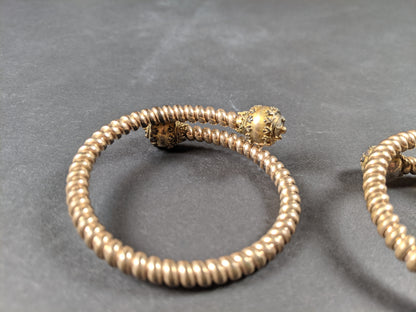 Pair of Victorian Bypass Bracelets