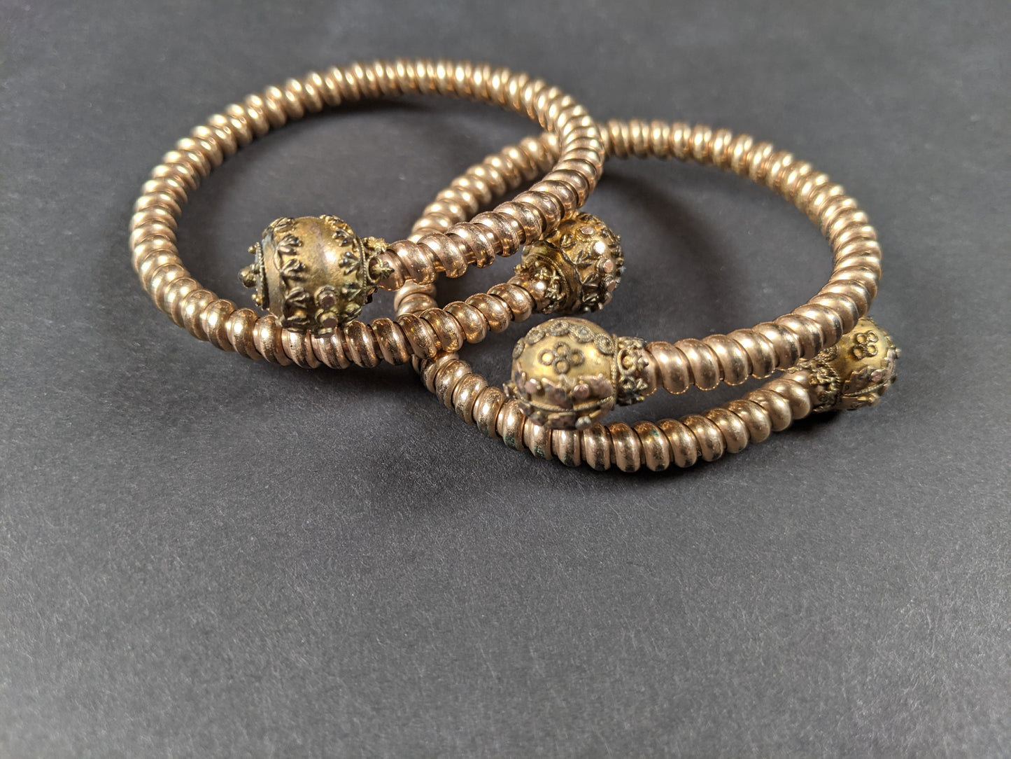 Pair of Victorian Bypass Bracelets