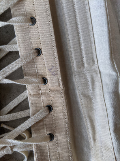 1910s Deadstock Corset - 19" - #1