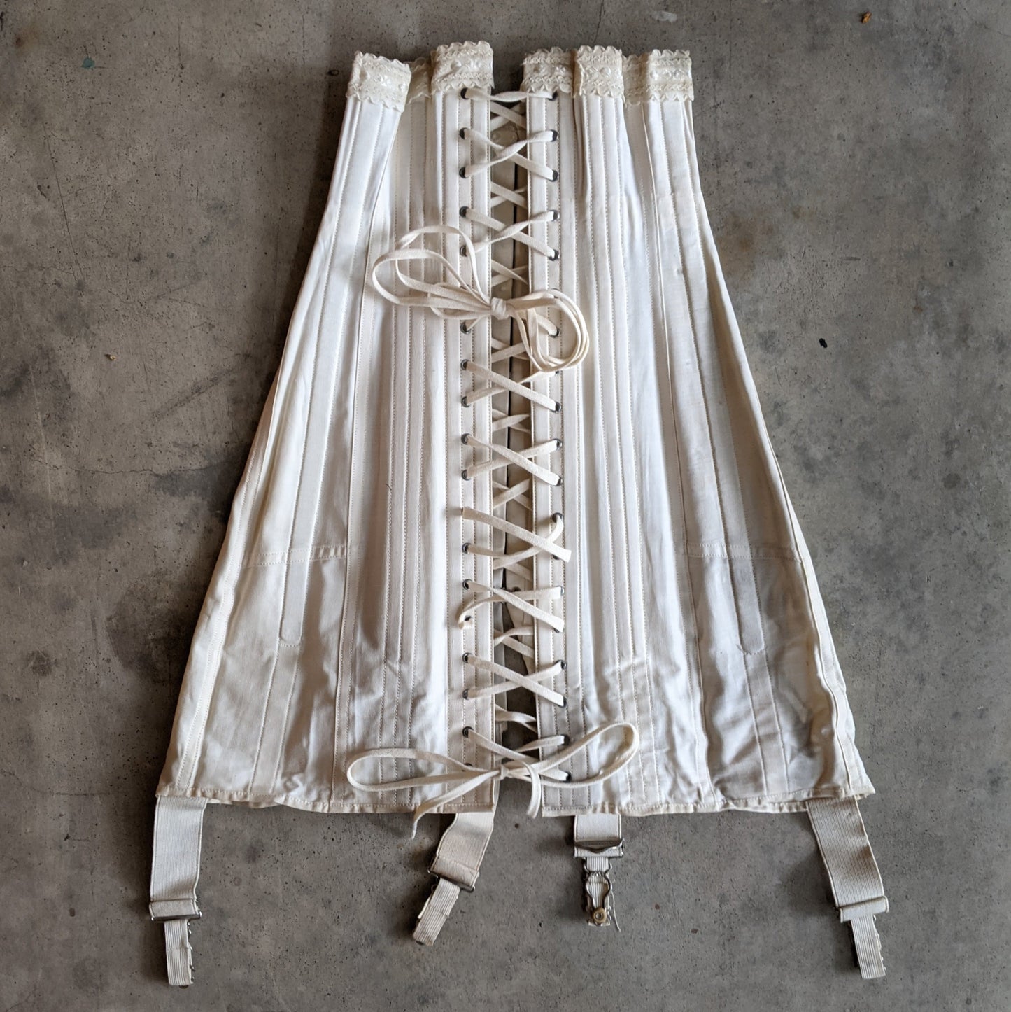 1910s Deadstock Corset - 21" - #5