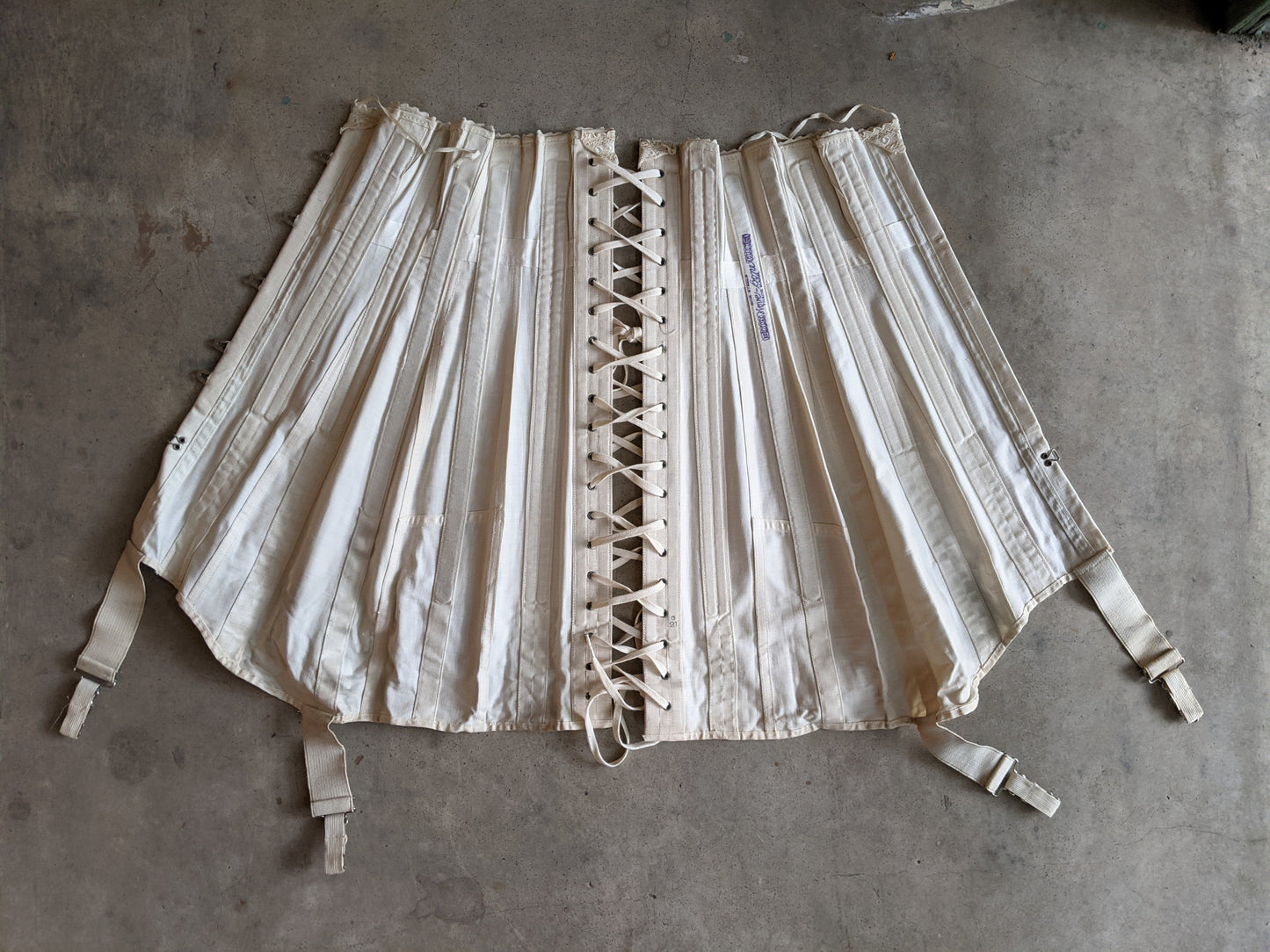 1910s Deadstock Corset - 21" - #5
