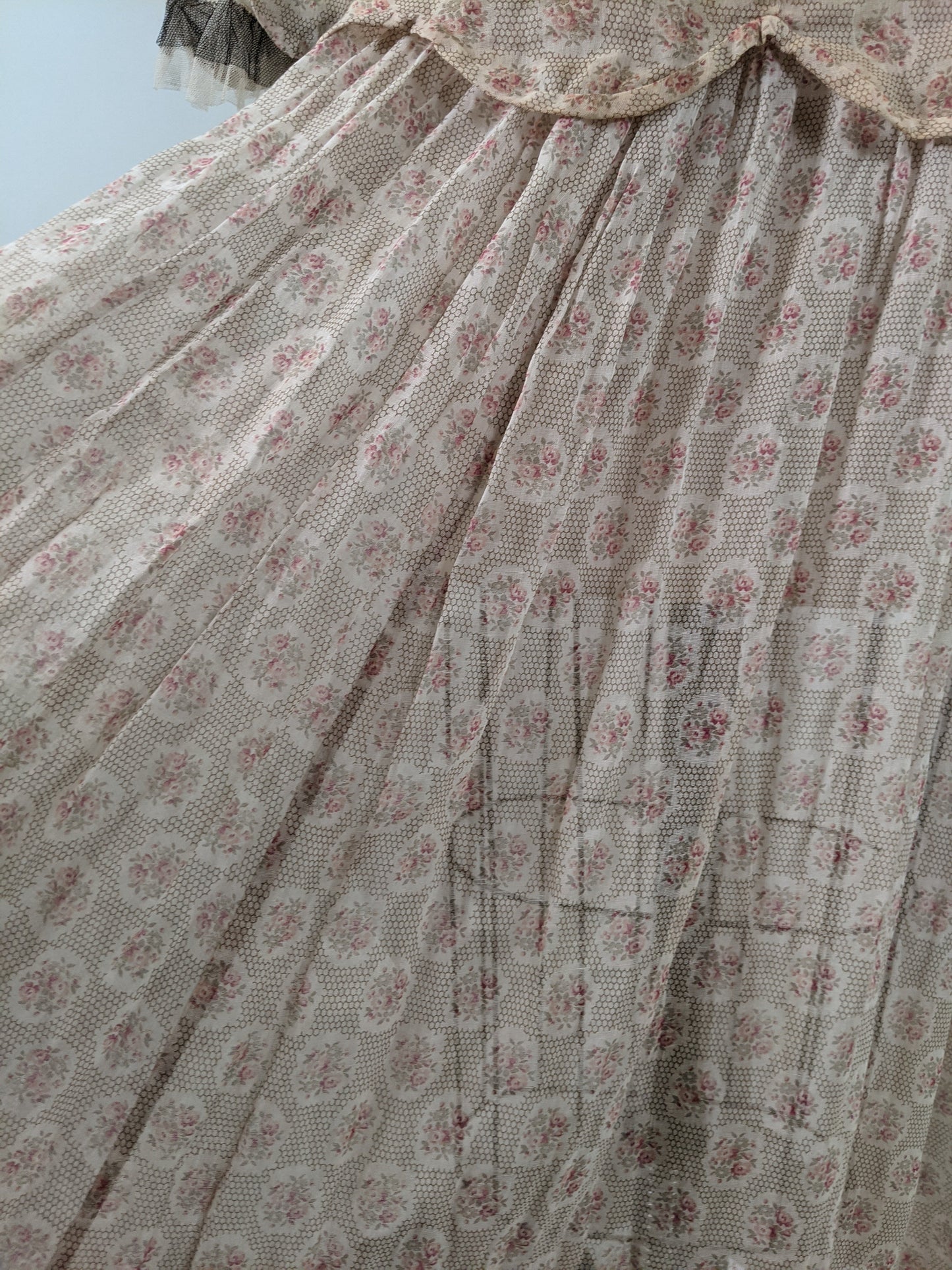 Late 1910s Cotton Voile Dress
