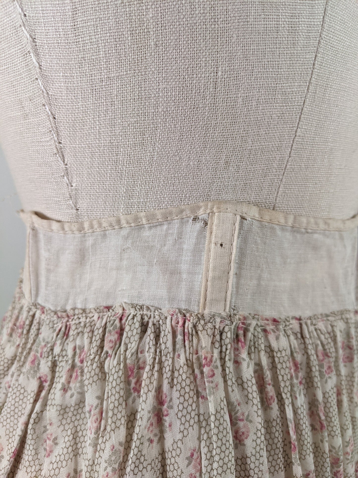 Late 1910s Cotton Voile Dress
