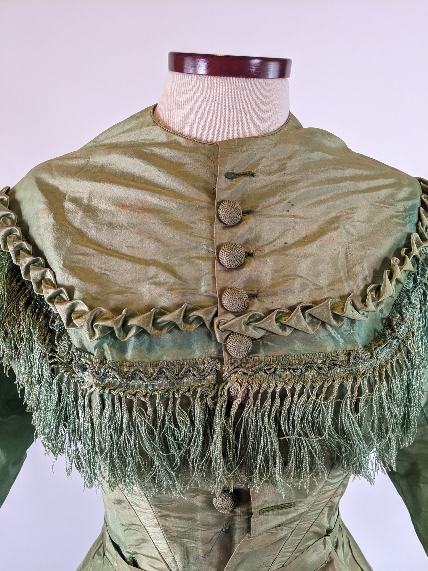 1860s Green Gown
