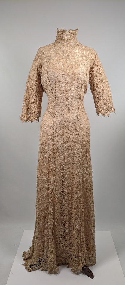 Edwardian Irish Lace Dress