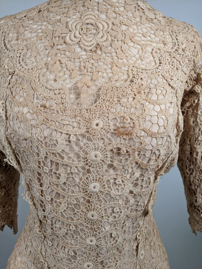 Edwardian Irish Lace Dress