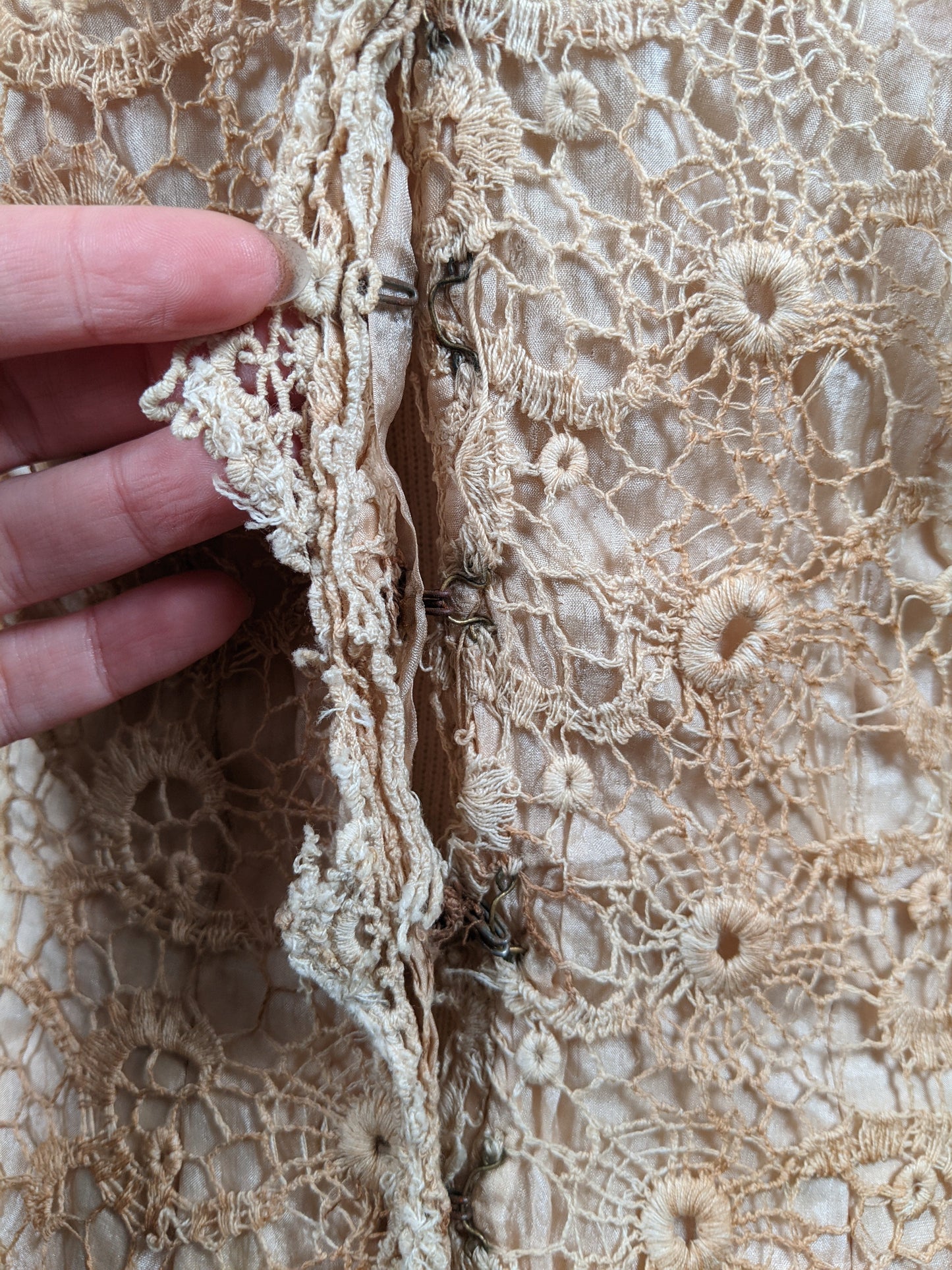 Edwardian Irish Lace Dress